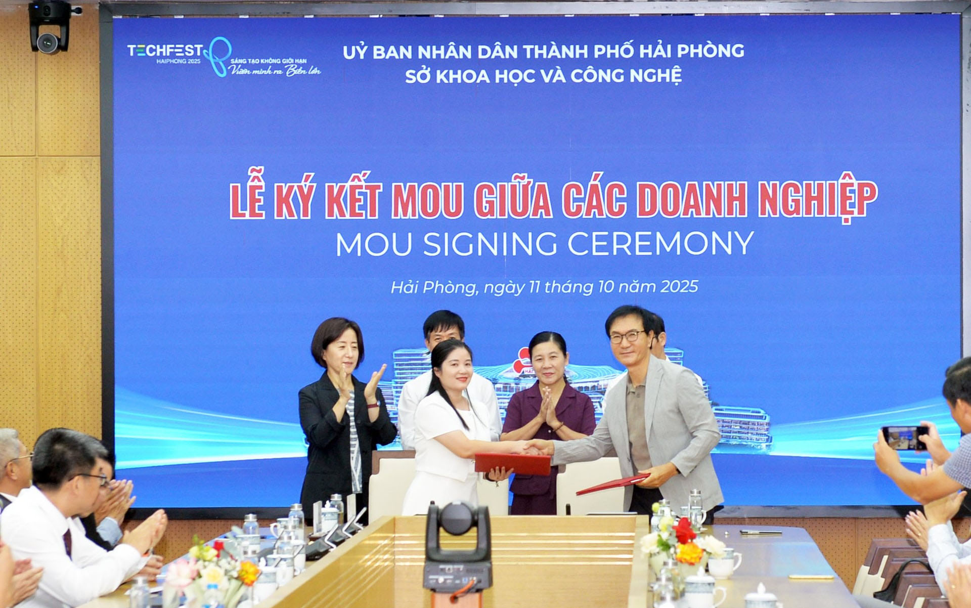 Techfest Haiphong 2025 khép lại, lan tỏa tinh thần đổi mới sáng tạo